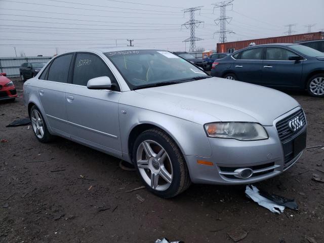 WAUDF78E27A154395 - 2007 AUDI A4 2.0T QUATTRO SILVER photo 4