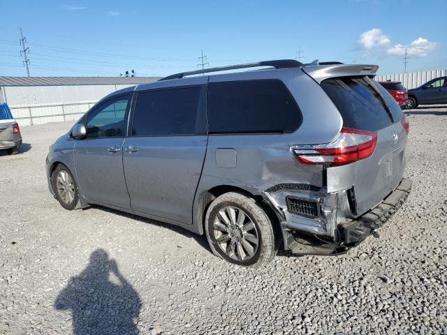 5TDDK3DC6BS003504 - 2011 TOYOTA SIENNA XLE SILVER photo 2