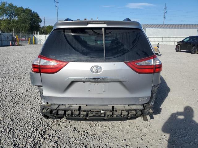 5TDDK3DC6BS003504 - 2011 TOYOTA SIENNA XLE SILVER photo 6