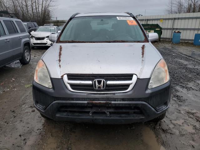 JHLRD78894C060199 - 2004 HONDA CR-V EX GRAY photo 5