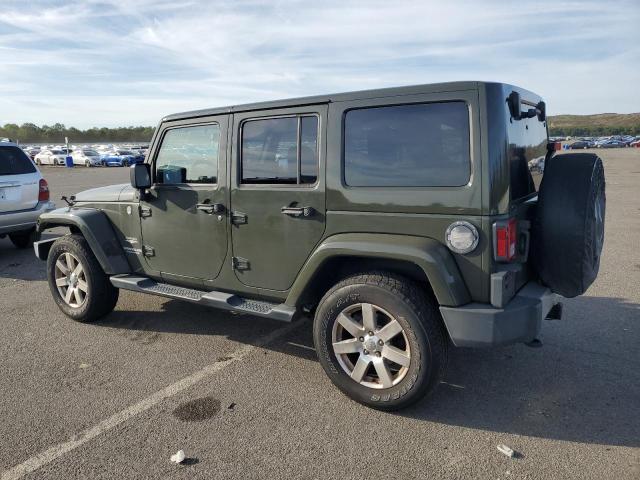 1C4HJWEG0FL548130 - 2015 JEEP WRANGLER U SAHARA მწვანე ფოტო 2