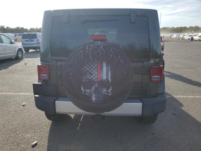 1C4HJWEG0FL548130 - 2015 JEEP WRANGLER U SAHARA მწვანე ფოტო 6