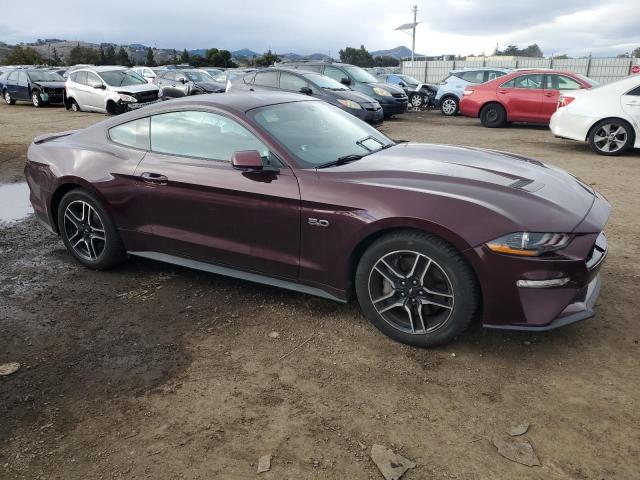 1FA6P8CF4J5129292 - 2018 FORD MUSTANG GT MAROON photo 4