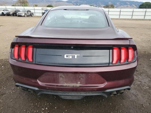 1FA6P8CF4J5129292 - 2018 FORD MUSTANG GT MAROON photo 6