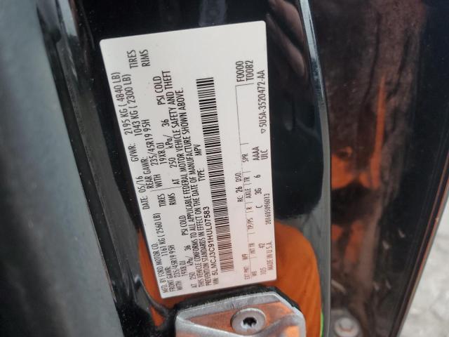 5LMCJ3C91HUL07583 - 2017 LINCOLN MKC RESERVE Қара фото 14