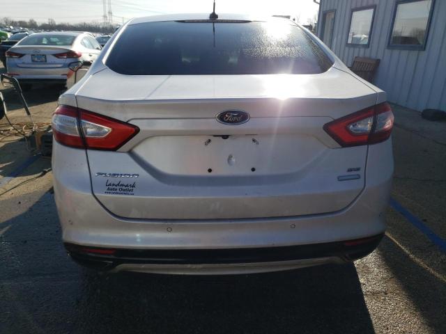 3FA6P0H90GR312750 - 2016 FORD FUSION SE WHITE photo 6