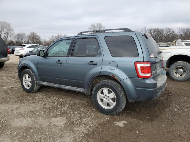 1FMCU9D78AKB88653 - 2010 FORD ESCAPE XLT BLUE photo 2