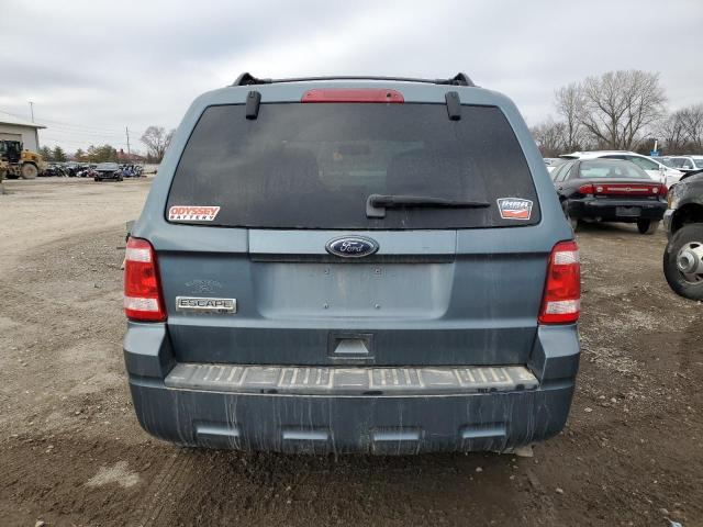 1FMCU9D78AKB88653 - 2010 FORD ESCAPE XLT BLUE photo 6