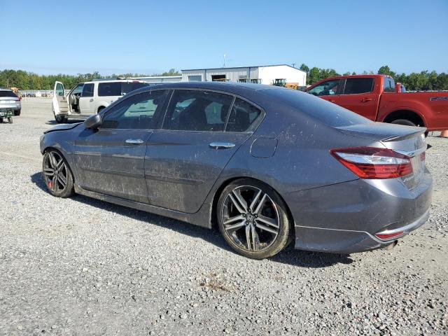 1HGCR2F5XGA169336 - 2016 HONDA ACCORD SPORT GRAY photo 2