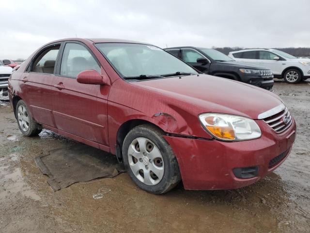 KNAFE121275411305 - 2007 KIA SPECTRA EX RED photo 4