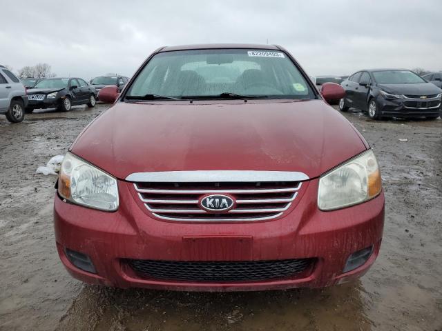 KNAFE121275411305 - 2007 KIA SPECTRA EX RED photo 5