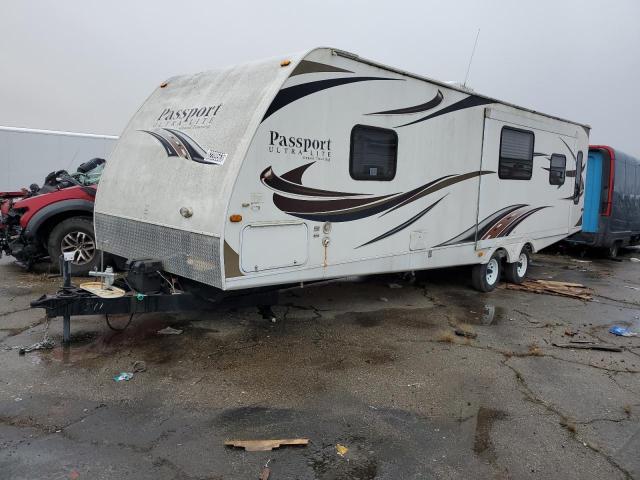 4YDT28921CT412311 - 2012 KEYSTONE PASSPORT WHITE photo 2