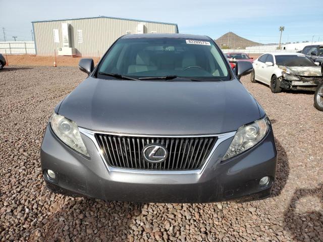 2T2BK1BA0CC125522 - 2012 LEXUS RX 350 SILVER photo 5