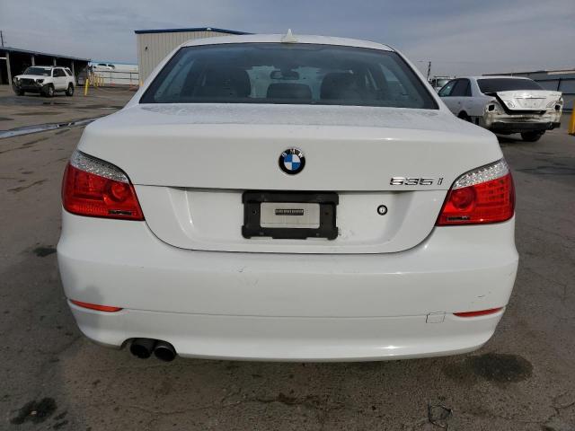 WBANW1C5XAC167593 - 2010 BMW 535 I WHITE photo 6