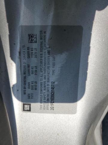 2G1FC1E35C9145712 - 2012 CHEVROLET CAMARO LT SILVER photo 12