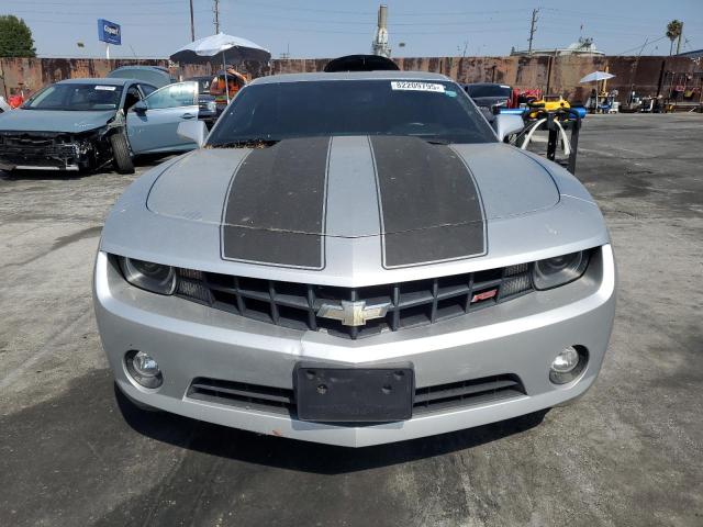 2G1FC1E35C9145712 - 2012 CHEVROLET CAMARO LT SILVER photo 5