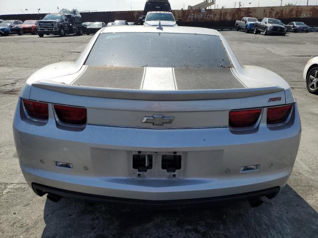 2G1FC1E35C9145712 - 2012 CHEVROLET CAMARO LT SILVER photo 6