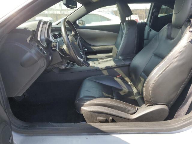2G1FC1E35C9145712 - 2012 CHEVROLET CAMARO LT SILVER photo 7