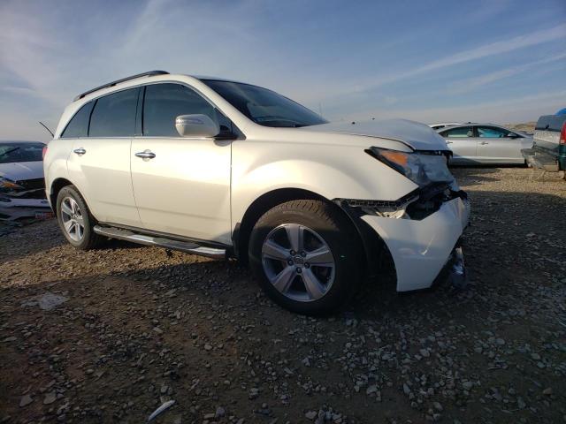 2HNYD2H25BH509521 - 2011 ACURA MDX WHITE photo 4