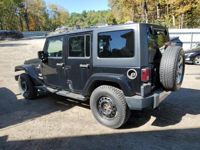 1C4HJWEG4EL306732 - 2014 JEEP WRANGLER U SAHARA BLACK photo 2