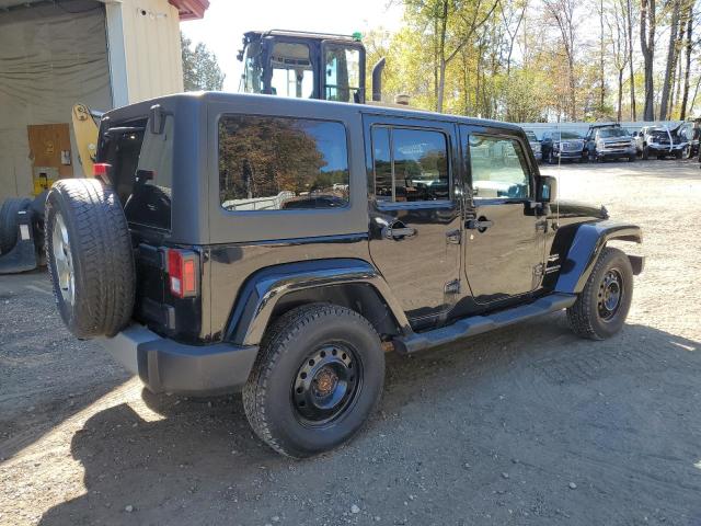 1C4HJWEG4EL306732 - 2014 JEEP WRANGLER U SAHARA BLACK photo 3