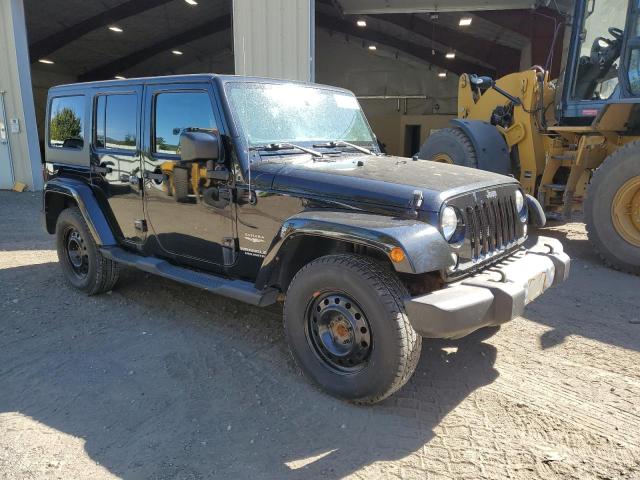 1C4HJWEG4EL306732 - 2014 JEEP WRANGLER U SAHARA BLACK photo 4