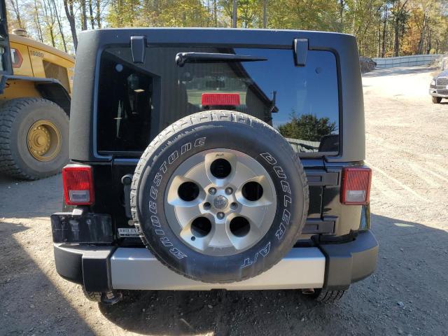 1C4HJWEG4EL306732 - 2014 JEEP WRANGLER U SAHARA BLACK photo 6