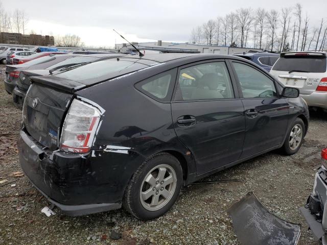 JTDKB20U277616365 - 2007 TOYOTA PRIUS BLACK photo 3