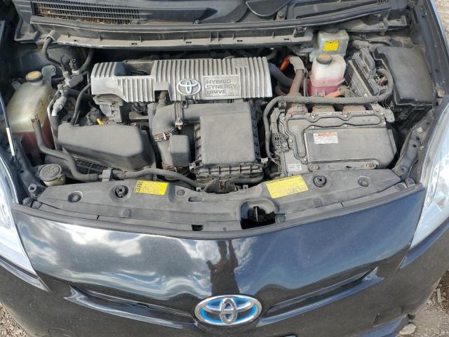 JTDKN3DU1D0341504 - 2013 TOYOTA PRIUS შავი ფოტო 11