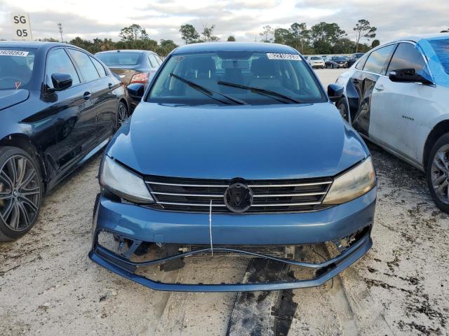 3VW2B7AJ4HM255873 - 2017 VOLKSWAGEN JETTA S BLUE photo 5