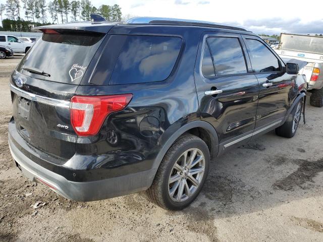 1FM5K8F81GGC23723 - 2016 FORD EXPLORER LIMITED BLACK photo 3