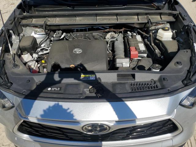 5TDGZRBH9LS515995 - 2020 TOYOTA HIGHLANDER XLE 银色 照片 12