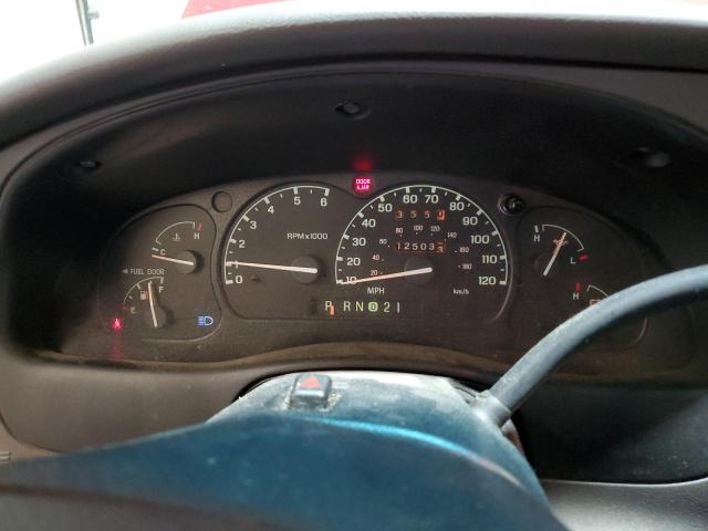 1FMZU73E5YZA24468 - 2000 FORD EXPLORER XLT 栗色 照片 9