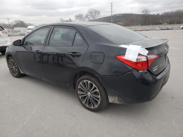 5YFBURHE2FP324759 - 2015 TOYOTA COROLLA L BLACK photo 2