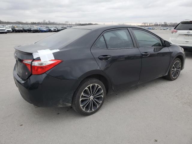 5YFBURHE2FP324759 - 2015 TOYOTA COROLLA L BLACK photo 3