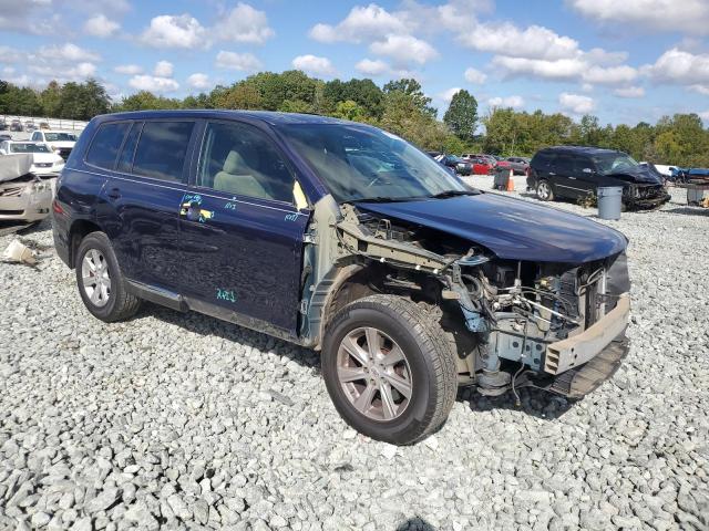 5TDZK3EH6CS081671 - 2012 TOYOTA HIGHLANDER BASE Azul foto 4