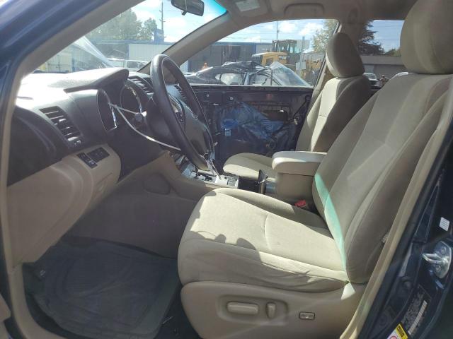 5TDZK3EH6CS081671 - 2012 TOYOTA HIGHLANDER BASE Azul foto 7