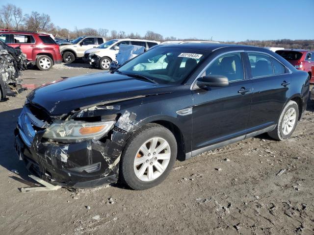 1FAHP2DW0AG147801 - 2010 FORD TAURUS SE BLACK photo 1