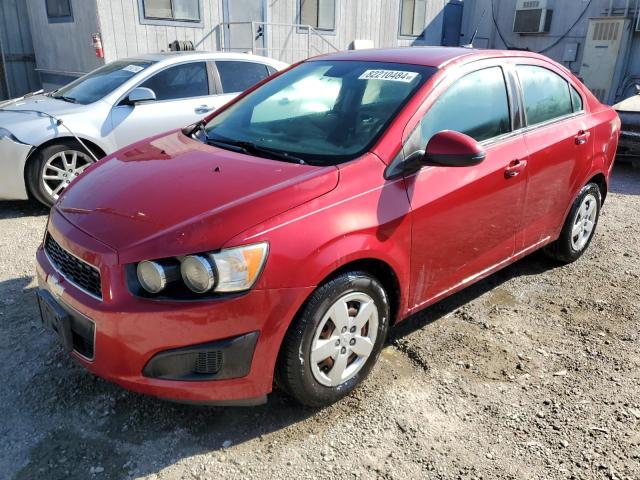 1G1JA5SG6D4241478 - 2013 CHEVROLET SONIC LS RED photo 1
