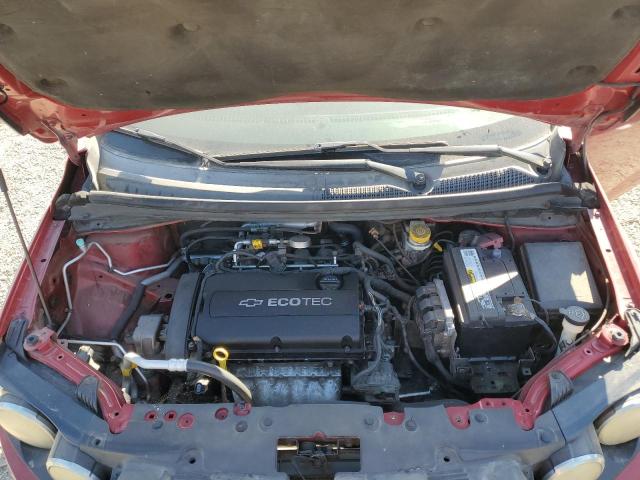 1G1JA5SG6D4241478 - 2013 CHEVROLET SONIC LS RED photo 11