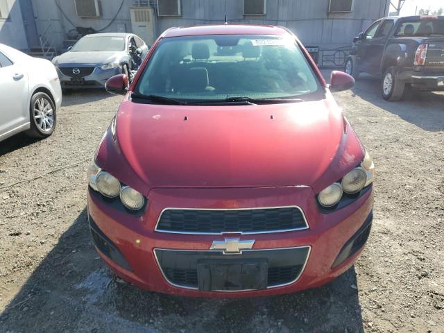1G1JA5SG6D4241478 - 2013 CHEVROLET SONIC LS RED photo 5
