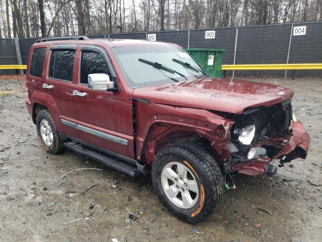 1J8GN28K09W507842 - 2009 JEEP LIBERTY SPORT BURGUNDY photo 4