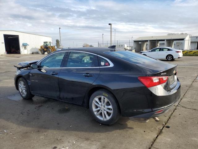 1G1ZD5ST6JF135345 - 2018 CHEVROLET MALIBU LT BLACK photo 2