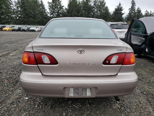 1NXBR12E3YZ402902 - 2000 TOYOTA COROLLA VE BEIGE photo 6