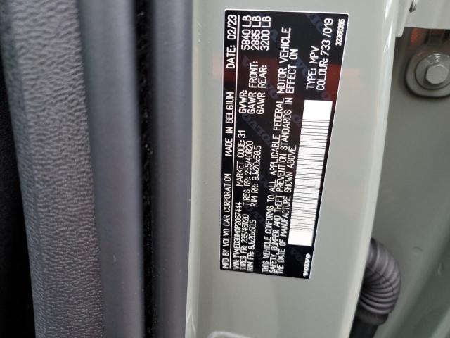 YV4ED3UM0P2067444 - 2023 VOLVO XC40 RECHARGE ULTIMATE GREEN photo 12