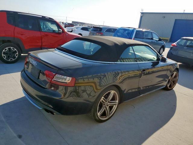 WAUVGAFH7AN018842 - 2010 AUDI S5 PRESTIGE BLACK photo 3