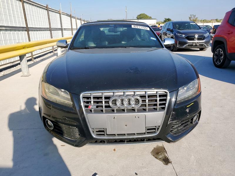 WAUVGAFH7AN018842 - 2010 AUDI S5 PRESTIGE BLACK photo 5