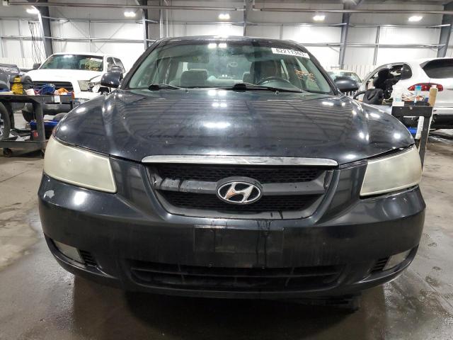 5NPEU46F76H145545 - 2006 HYUNDAI SONATA GLS BLACK photo 5