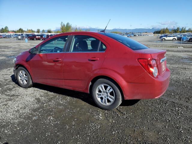 1G1JC5SH5D4152049 - 2013 CHEVROLET SONIC LT Қызыл фото 2