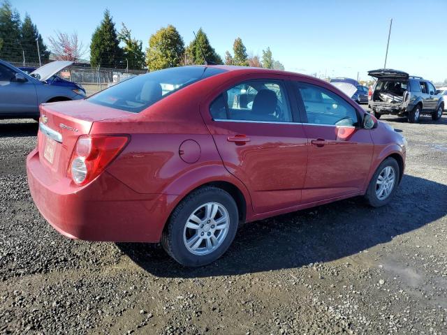 1G1JC5SH5D4152049 - 2013 CHEVROLET SONIC LT Қызыл фото 3